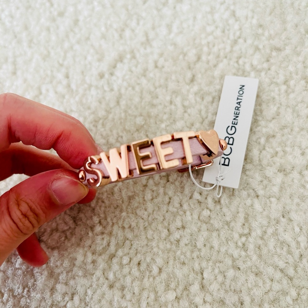 BCBGeneration Rose Gold 'Sweet' Hair Clip
